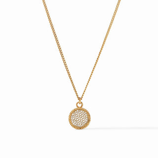 Fleur-de-Lis Solitaire Necklace Cubic Zirconia Julie Vos