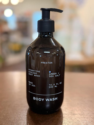 Preston Hydrating Avocado Oil Body Wash 16 oz