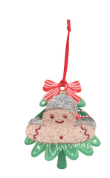 Set of festive acrylic holiday claw clips on Christmas tree display cards

Holiday hair claw clips featuring Santa, gift, Christmas tree, and snowman designs

Assorted Christmas-themed acrylic claw clips with candy cane bow accents