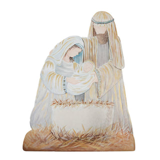 Hand-painted Nativity Set with shepherds and three kings by Round Top

Round Top Nativity Set featuring Holy Family, shepherds, and wise men

Christmas Nativity easel décor set with intricate hand-painted details