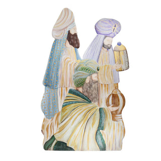 Hand-painted Nativity Set with shepherds and three kings by Round Top

Round Top Nativity Set featuring Holy Family, shepherds, and wise men

Christmas Nativity easel décor set with intricate hand-painted details