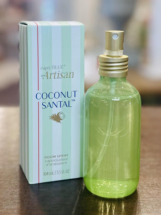 Capri Blue Artisan Caffè Coconut Santal candle with creamy coconut fragrance