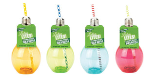 “Flashing holiday bulb cups with festive straws in assorted colors”

“Light-up Christmas beverage bulbs with three flash modes”

“Holiday bulb drink cups with LED base and paper straws”

“Colorful flashing bulb bottles for holiday drinks”

“Oversized light-up beverage bulbs for Christmas parties”