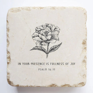 Psalm 16:11 Peony Large Block