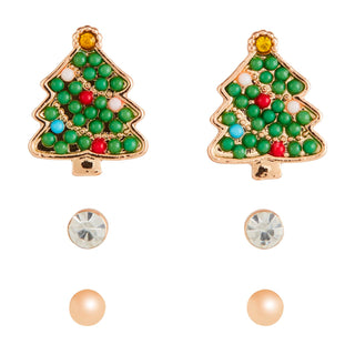 Christmas Tree Earring Set