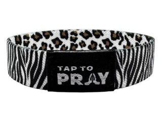 Tap To Pray™ reversible wristband for daily Bible verses and prayer

