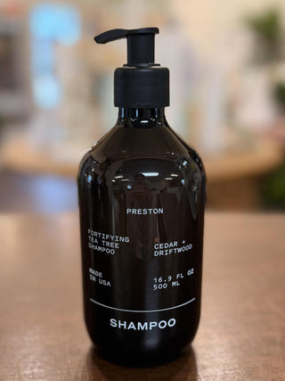 Preston Fortifying Tea Tree Oil Shampoo 16 oz