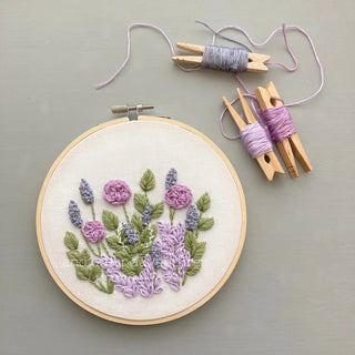 Embroidery Kit Lilac Hawthorne