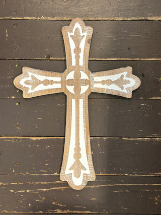 White Wooden Cross