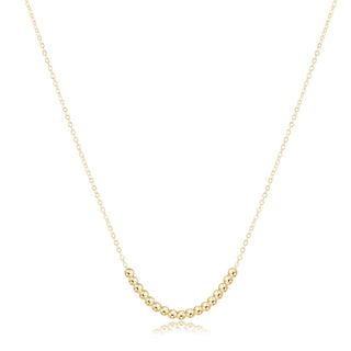 enewton Beaded Bliss Small Gold Necklace Gold 16"