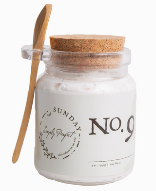 Simply Perfect No. 9 fragrance with figs, toasted sugar, and sweet tobacco

Simply Perfect Sunday No. 9 scent bottle on white background

No. 9 Alluring scent from Simply Perfect Sunday collection

Simply Perfect fragrance No. 9 with warm, sweet aroma notes