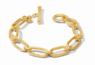 Julie Vos Sahara Demi Link Bracelet in 24K gold plate