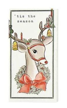 Reindeer Tis The Season Dinner Napkins