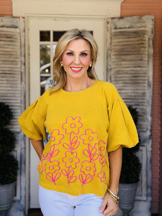 Ivy Jane Elaine Floral Top