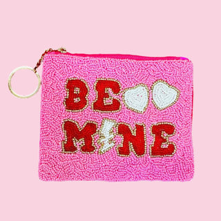 Be Mine Beaded Coin Purse