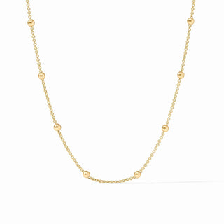 Solara Delicate Station Necklace by Julie Vos

24K gold plated beaded station necklace

Julie Vos Solara gold delicate chain necklace

Elegant gold station necklace with polished beads

Minimal gold necklace by Julie Vos