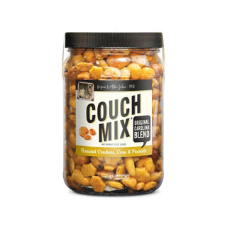 Couch Mix Original Carolina savory snack mix with roasted peanuts, crackers, and giant corn nuts