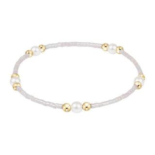 enewton 6.25" Hope Purpose Pearl Bracelet - Silky White