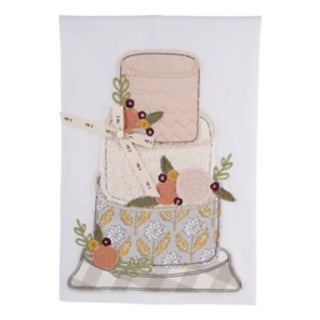 I Do Love You Wedding Cake Tea Towel