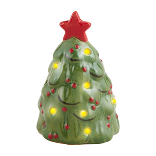 Green Christmas Tree Light Up Sitter