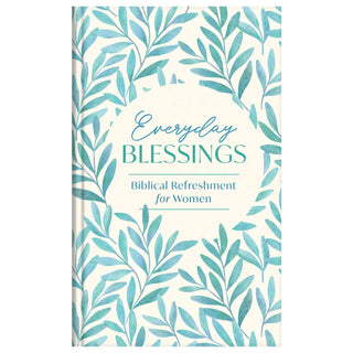 Everyday Blessings devotional book for women with leafy cover