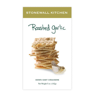 “Stonewall Kitchen Roasted Garlic Crackers box”

“Gourmet roasted garlic crackers for cheese boards”

“Savory roasted garlic snack crackers”

“Stonewall Kitchen garlic crackers in packaging”

“Crisp roasted garlic crackers for entertaining”