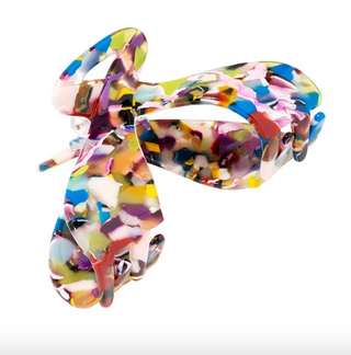 Colorbox Lobster Claw Clip with colorful multicolor pattern