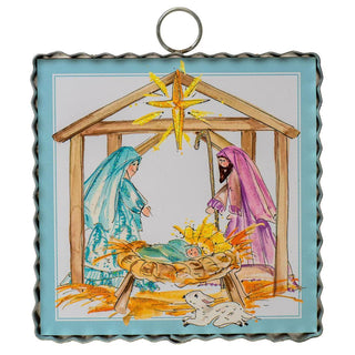 Mini Art Holy Family Round Top