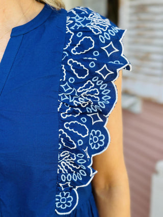 Oakes Embroidered Dress