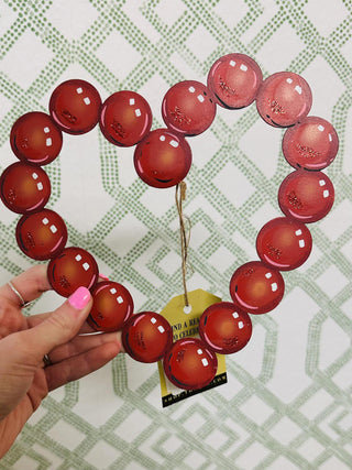 Bubble Heart Shape Round Top