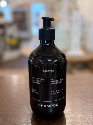 Preston Fortifying Tea Tree Oil Shampoo 16 oz