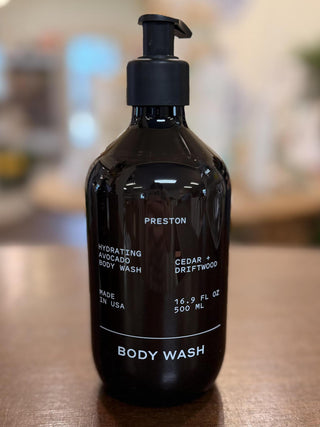 Preston Hydrating Avocado Oil Body Wash 16 oz