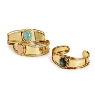 Statement Stone Cuffs