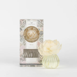 Greenleaf Haven scent candle with seashore breeze lavender musk fragrance