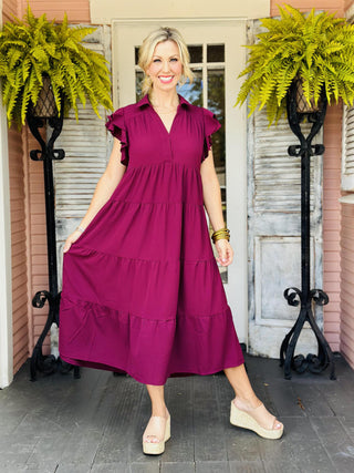 Eden Plum Maxi