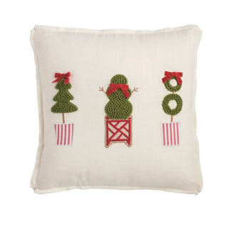 Square Topiary Pillow
