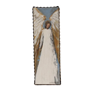 Gilded Angel Print Round Top