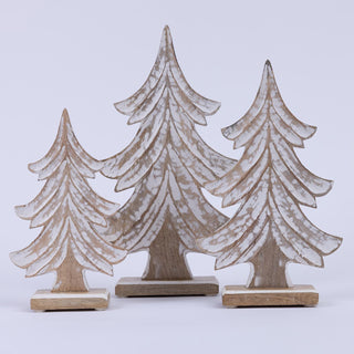 Carved Spruce Trees