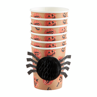 Spider Halloween Paper Cups