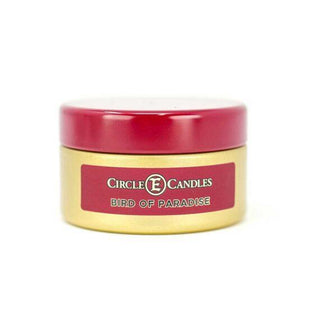Circle E Candle Birds of Paradise strawberries and cream scented candle