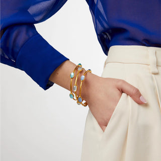 Julie Vos Ivy Stone Bangle